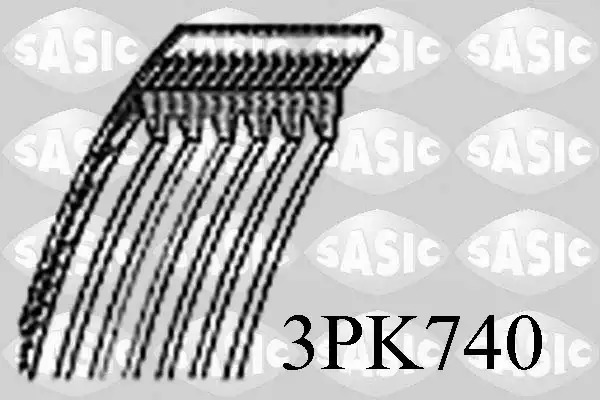 Ремень приводной SASIC 3PK740