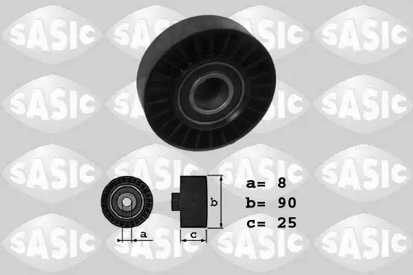 Ролик обводной ремня генератора SASIC 1626171