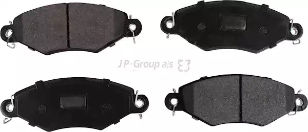 Тормозные колодки передние JP GROUP 4163600710