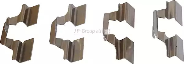 Комплектующие, колодки дискового тормоза JP GROUP 1163750410