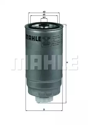 Фильтр топливный MAHLE KC182