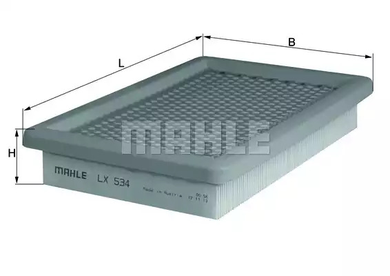 Воздушный фильтр MAHLE LX534