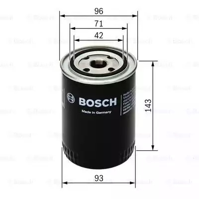 Масляный фильтр BOSCH 0451203236
