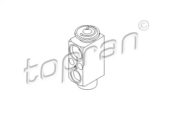 Расширительный клапан, кондиционер TOPRAN 501547