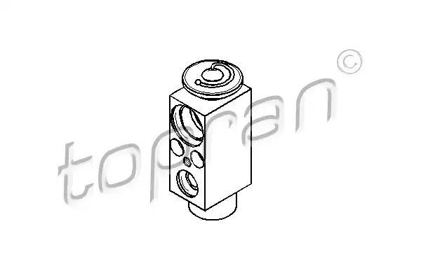 Расширительный клапан, кондиционер TOPRAN 501491