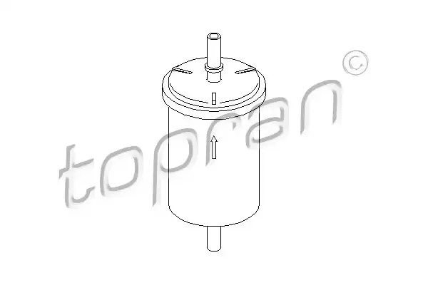 Фильтр топливный TOPRAN 720937