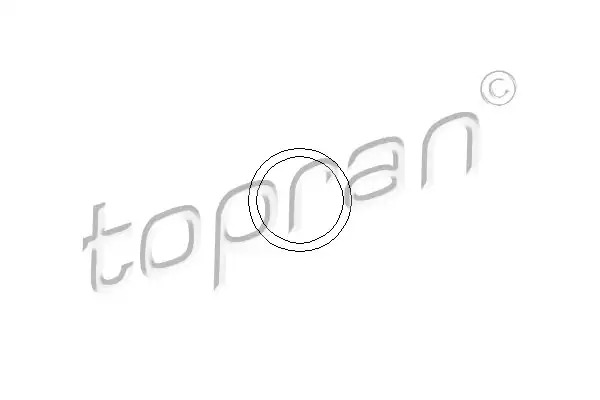 Прокладка, термостат TOPRAN 202327