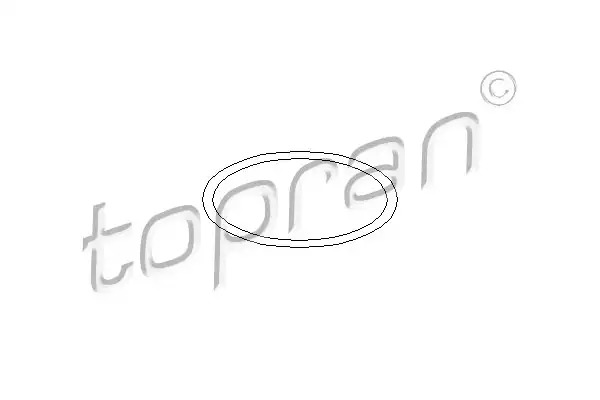 Прокладка термостата TOPRAN 400689