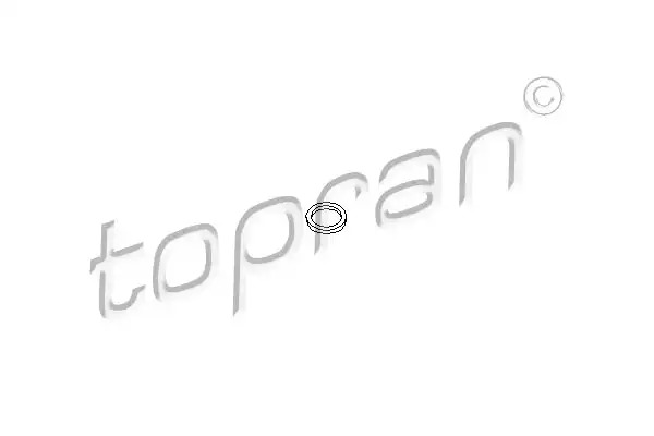 Уплотняющее кольцо, масляный радиатор TOPRAN 108647