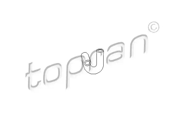 Патрубок радиатора TOPRAN 107304