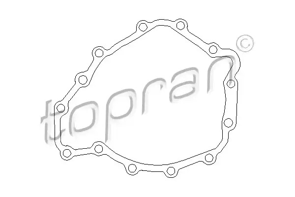 Прокладка коробки передач TOPRAN 113388