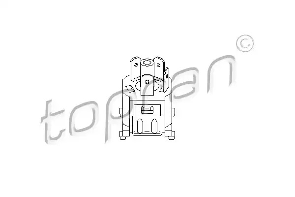 Выключатель вентилятора, отопление / вентиляция TOPRAN 102691