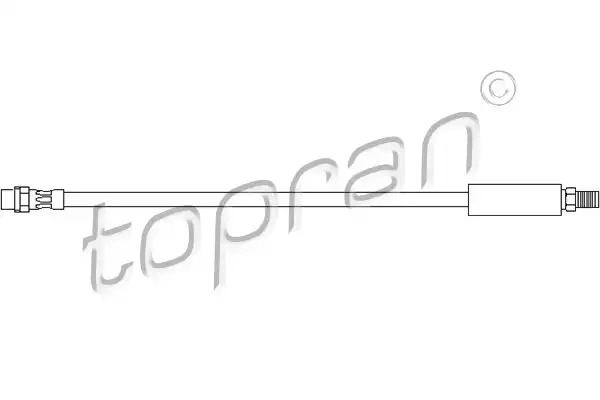 Тормозной шланг TOPRAN 500195