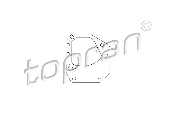 Прокладка, привод коробки переключения передач TOPRAN 206568