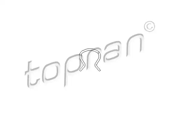 Упорное кольцо TOPRAN 205431