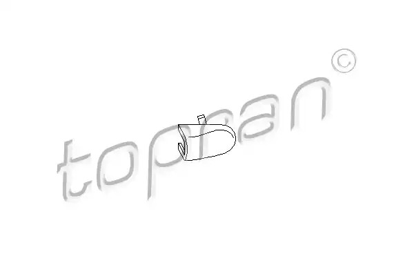Крышка, ручка двери TOPRAN 108867