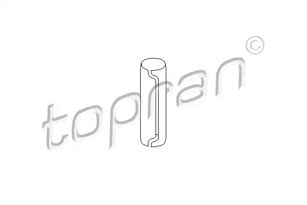 Втулка сайлентблока переднего рычага TOPRAN 102776