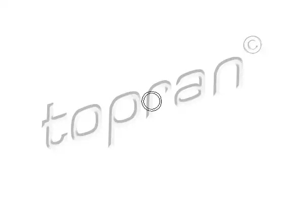 Трос, стояночная тормозная система TOPRAN 206528