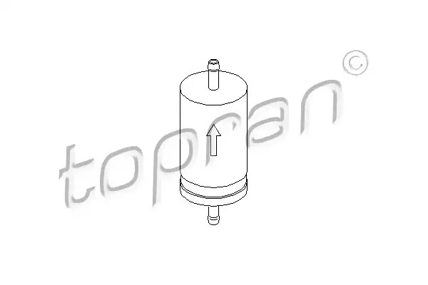 Фильтр топливный TOPRAN 103993