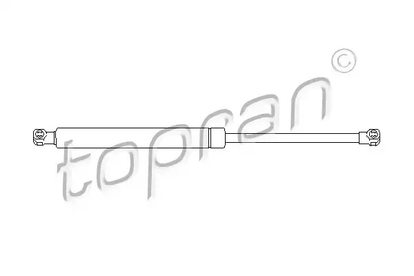 Амортизатор багажника TOPRAN 700702
