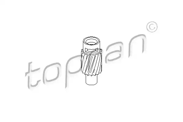 Тросик спидометра TOPRAN 107399