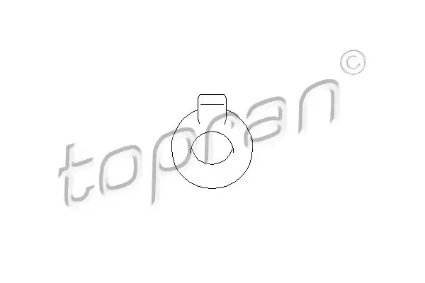 Крепление глушителя TOPRAN 102755