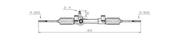Рулевая рейка GENERAL RICAMBI FI4109