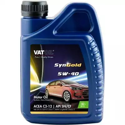 Моторное масло Vatoil SynGold 5W40  1л. VATOIL 50010