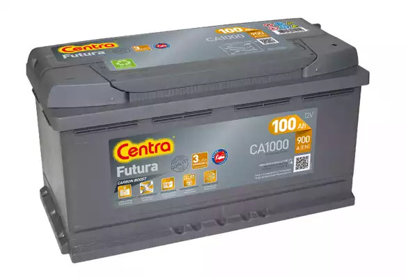Аккумулятор Centra Futura 100Ah 900A R+ CENTRA CA1000