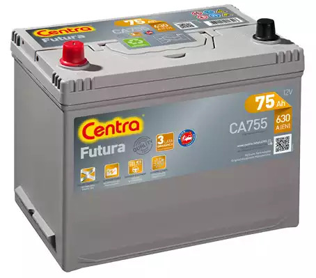 Аккумулятор Centra Futura 75Ah 630A L+ Asia CENTRA CA755