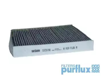 Фильтр салона угольный PURFLUX AHC484