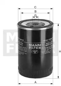 Топливный фильтр MANN FILTER WK8141