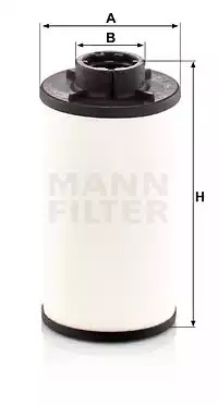 Фильтр коробки автомат MANN FILTER H6003Z