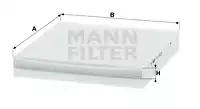 Фильтр салона MANN FILTER CU2435