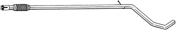 Приемная труба глушителя BOSAL 950067