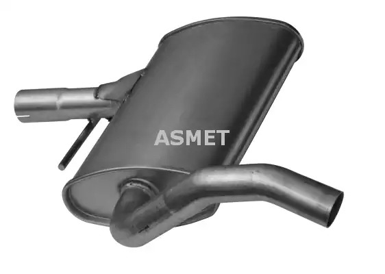 Средний глушитель выхлопных газов ASMET 03037