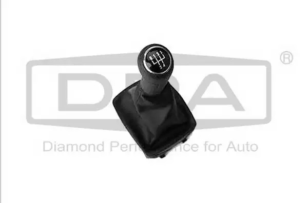 Ручка КПП с пыльником черный 5 ступ VW Polo (01-09) (77111634902) DPA DPA 77111634902