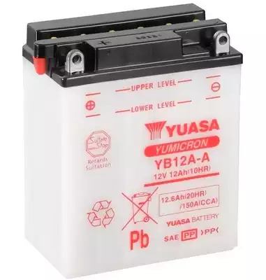 Аккумулятор (АКБ) Yuasa YuMicron 12V 12.6Ah 150A L+ YUASA YB12AA