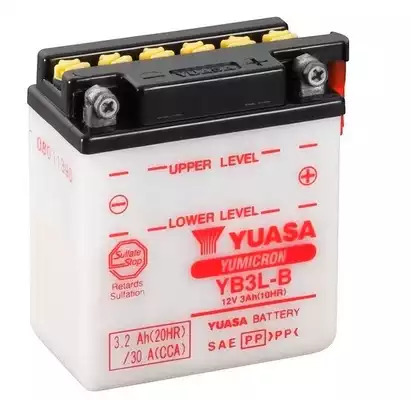 Аккумулятор (АКБ) Yuasa YuMicron 12V 3,2Ah R+ YUASA YB3LB