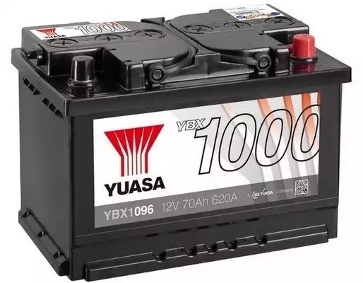 Аккумулятор Yuasa 70Ah 640A R+ (1000 series) YUASA YBX1096