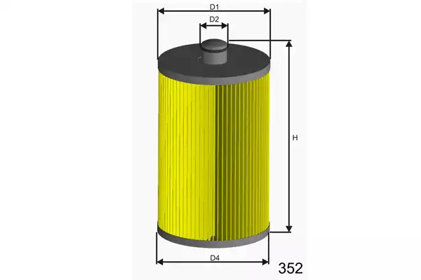 Фильтр топливный MISFAT F126