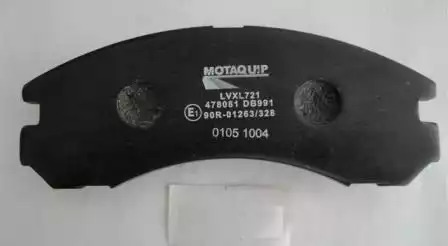 Тормозные колодки передние MOTAQUIP LVXL721