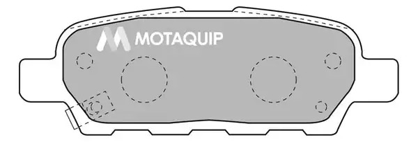 Тормозные колодки задние MOTAQUIP LVXL1086
