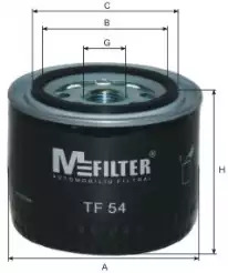 Масляный фильтр M-FILTER TF54
