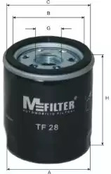 Масляный фильтр M-FILTER TF28