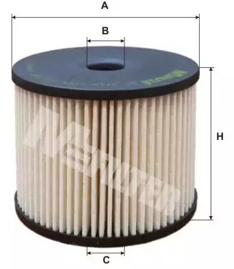 Фильтр топливный M-FILTER DE3119