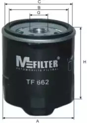 Масляный фильтр M-FILTER TF662