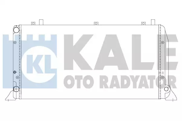 Радиатор охлаждения двигателя KALE OTO RADYATOR 367400