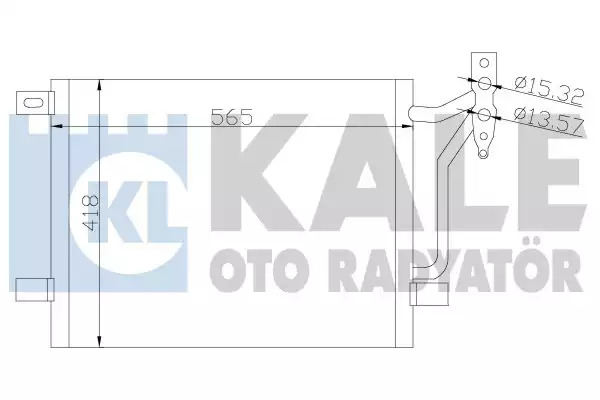 Радиатор кондиционера KALE OTO RADYATOR 376800