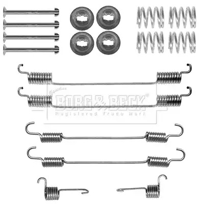 Ремкомплект барабанных колодок BORG & BECK BBK6238